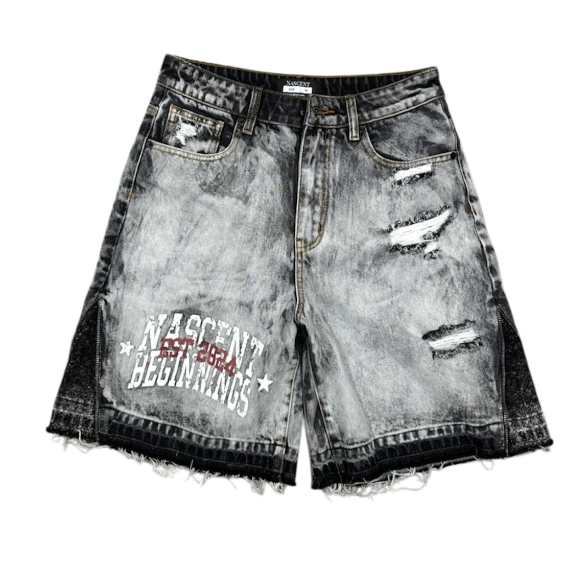 "Distressed Craft" Jorts