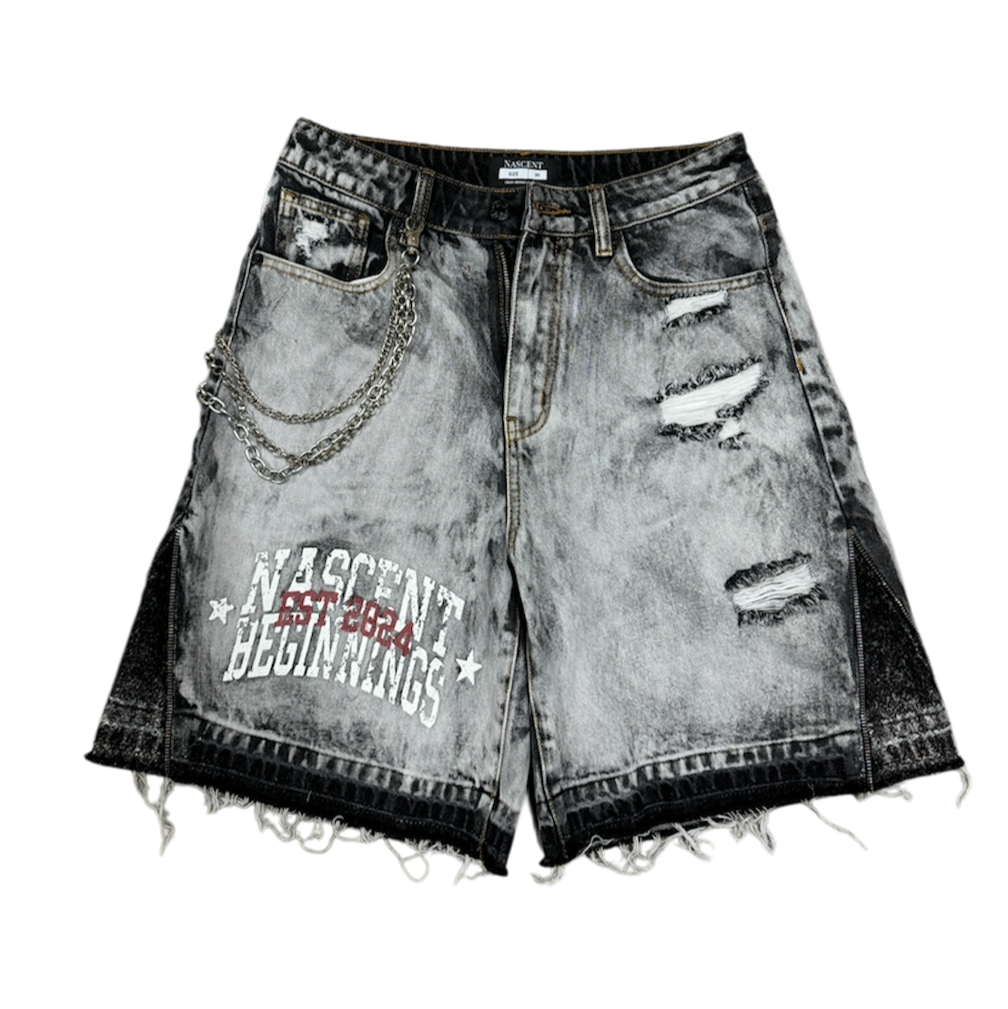 "Distressed Craft" Jorts