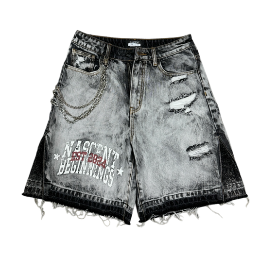 "Distressed Craft" Jorts